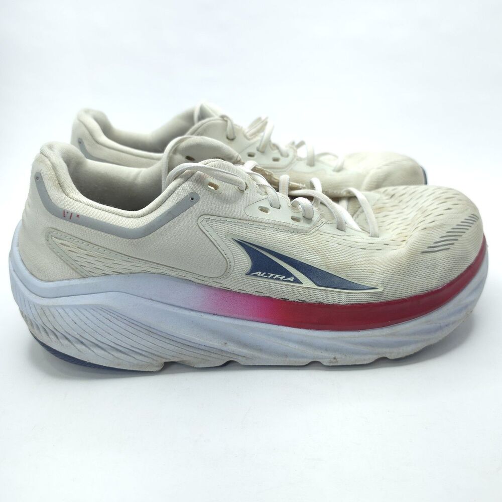 Altra VIA Olympus Womens Running Shoes White Pink Teal Size 10 AL0A82cr140